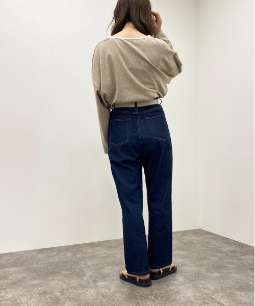 apres jour mignon(アプレジュールミニョン)の「楊柳カットキーネックトップス 【ZOZOTOWN限定アイテム】(Tシャツ/カットソー・レディース・アイボリー/カーキ/グレイッシュベージュ・X-LARGE/フリー)」の19枚目の写真