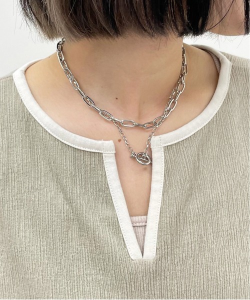 apres jour mignon(アプレジュールミニョン)の「楊柳カットキーネックトップス 【ZOZOTOWN限定アイテム】(Tシャツ/カットソー・レディース・アイボリー/カーキ/グレイッシュベージュ・X-LARGE/フリー)」の17枚目の写真