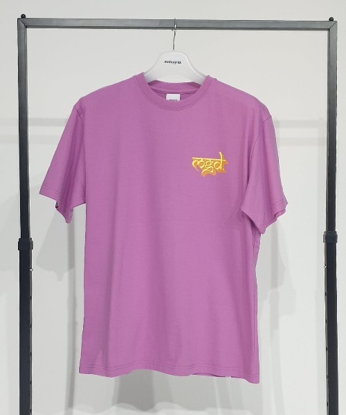 MAHAGRID（マハグリッド）の「【mahagrid/マハグリッド】 SANSKRIT LOGO TEE（Tシャツ/カットソー・メンズ・ネイビー/ホワイト/パープル・X-LARGE/MEDIUM/LARGE/SMALL）」の22枚目の写真