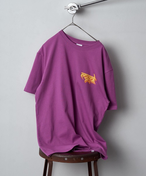 MAHAGRID（マハグリッド）の「【mahagrid/マハグリッド】 SANSKRIT LOGO TEE（Tシャツ/カットソー・メンズ・ネイビー/ホワイト/パープル・X-LARGE/MEDIUM/LARGE/SMALL）」の13枚目の写真