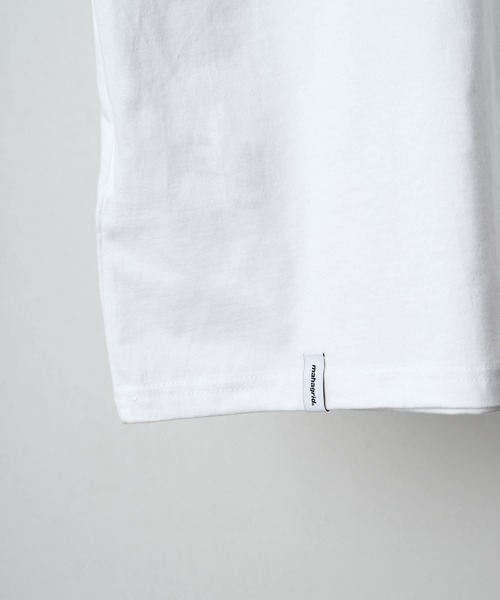 MAHAGRID（マハグリッド）の「【mahagrid/マハグリッド】 SANSKRIT LOGO TEE（Tシャツ/カットソー・メンズ・ネイビー/ホワイト/パープル・X-LARGE/MEDIUM/LARGE/SMALL）」の17枚目の写真