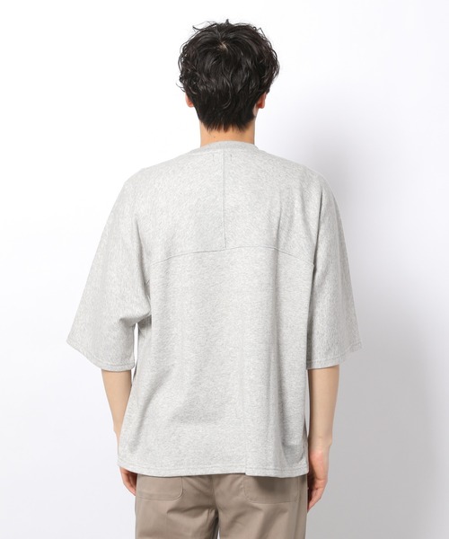 LAKOLE（ラコレ）の「ミニ裏毛ドルマンBIG-Tシャツ / 937737（Tシャツ/カットソー・メンズ・グレー/ホワイト/グリーン/ブラック・MEDIUM/LARGE）」の19枚目の写真