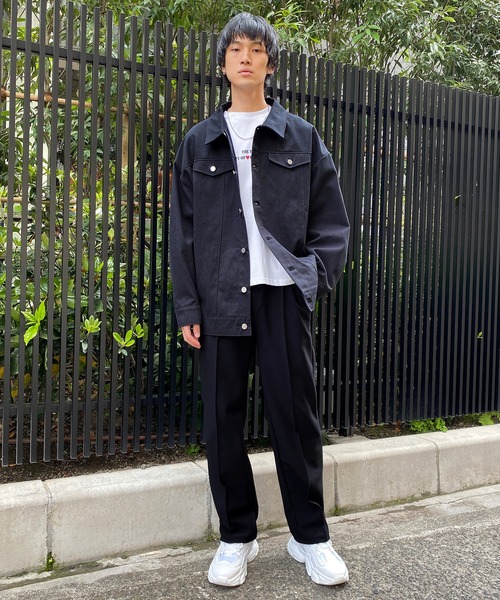 Figments（フィグメンツ）の「ツイルオーバージャケット（その他アウター・レディース・ホワイト/ブラック/ブルー・SMALL/MEDIUM）」の17枚目の写真