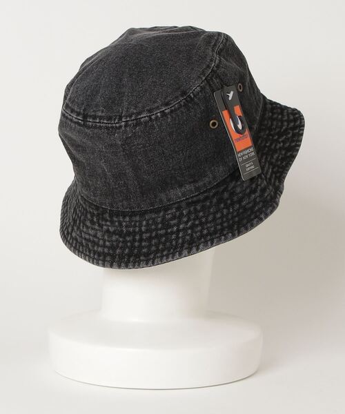 newhattan（ニューハッタン）の「newhattan/コットンバケットハット（ハット・メンズ・ブラック系その他/インディゴブルー/ブラック/カーキ/オフホワイト/ライトブルー/ホワイト/デザートカモ/カモフラージュ/ネイビー/ダークグリーン/バーガンディー・FREE/SMALL）」の13枚目の写真