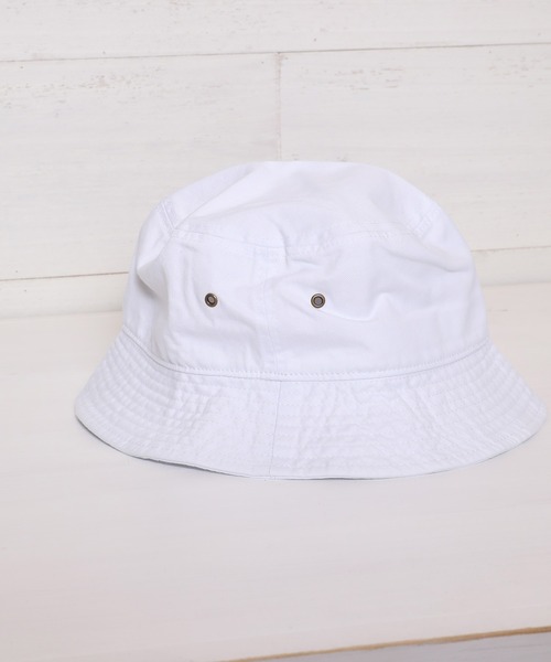 newhattan（ニューハッタン）の「newhattan/コットンバケットハット（ハット・メンズ・ブラック系その他/インディゴブルー/ブラック/カーキ/オフホワイト/ライトブルー/ホワイト/デザートカモ/カモフラージュ/ネイビー/ダークグリーン/バーガンディー・FREE/SMALL）」の16枚目の写真