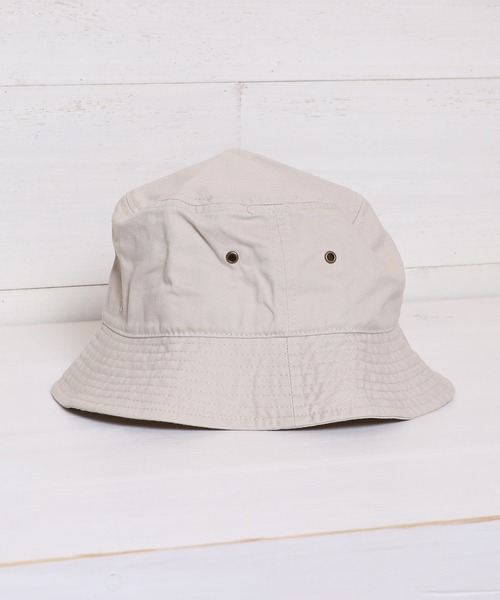 newhattan（ニューハッタン）の「newhattan/コットンバケットハット（ハット・メンズ・ブラック系その他/インディゴブルー/ブラック/カーキ/オフホワイト/ライトブルー/ホワイト/デザートカモ/カモフラージュ/ネイビー/ダークグリーン/バーガンディー・FREE/SMALL）」の17枚目の写真