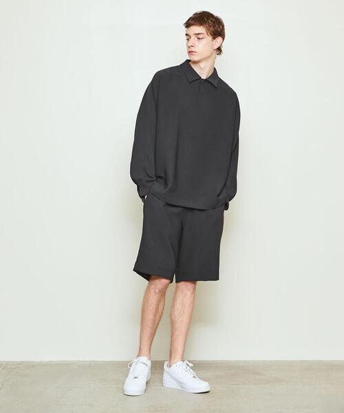 UNITED ARROWS & SONS（ユナイテッドアローズアンドサンズ）の「UNITED ARROWS & SONS by DAISUKE OBANA Ⅰ PL D/SL SHIRT（シャツ/ブラウス・メンズ・ダークグレー/ブラック・L/M/S）」の3枚目の写真