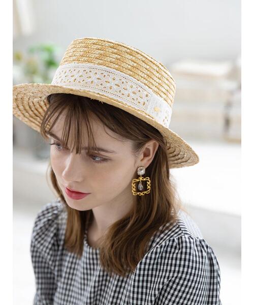 Honey Salon（ハニーサロン）の「スクエアビジューアシメピアス（ピアス（両耳用）・レディース・ライトブルー/クリア・FREE）」の12枚目の写真