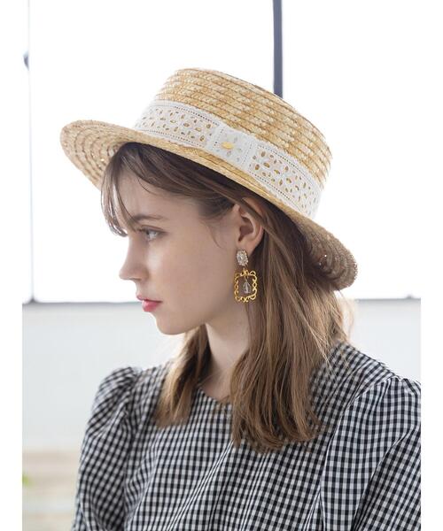 Honey Salon（ハニーサロン）の「スクエアビジューアシメピアス（ピアス（両耳用）・レディース・ライトブルー/クリア・FREE）」の10枚目の写真