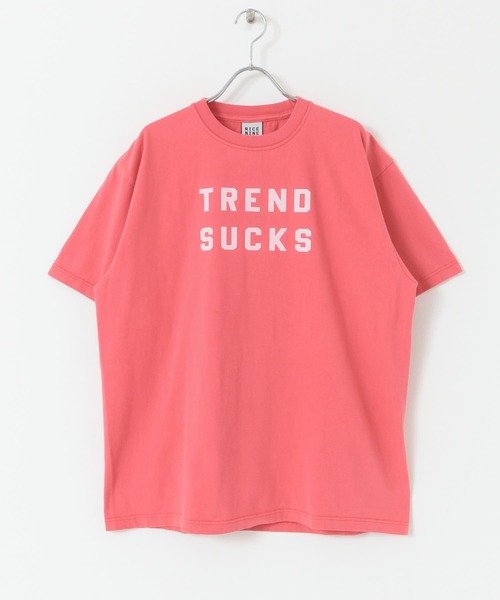 RICE NINE TEN（ライスナインテン）の「RICE NINE TEN　TREND SUCKS T-SHIRTS（Tシャツ/カットソー・メンズ・レッド/グリーン・1/2）」の13枚目の写真