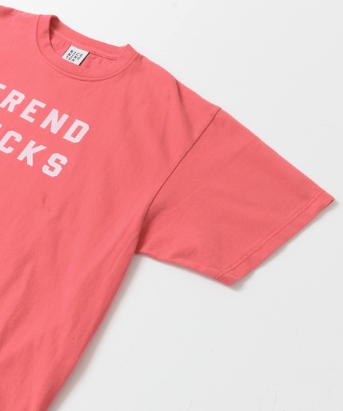 RICE NINE TEN（ライスナインテン）の「RICE NINE TEN　TREND SUCKS T-SHIRTS（Tシャツ/カットソー・メンズ・レッド/グリーン・1/2）」の9枚目の写真