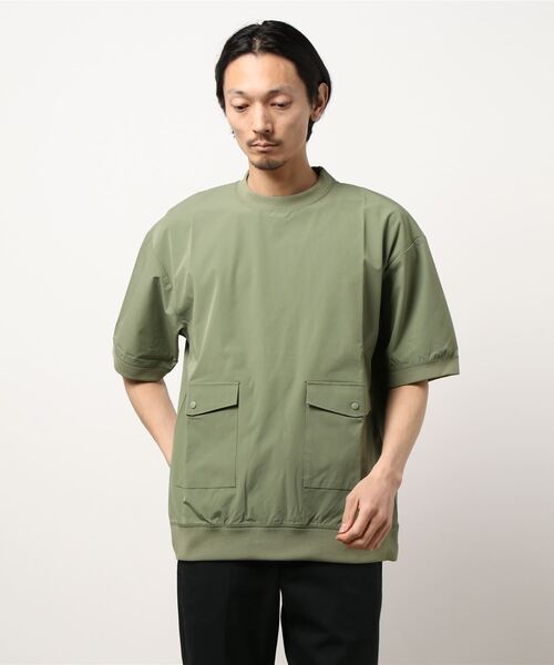 COTORICA（コトリカ）の「ミリタリーポケット4WAYナイロンプルオーバー（シャツ/ブラウス・メンズ・ブラック/オリーブ/グレー・MEDIUM/LARGE）」の14枚目の写真