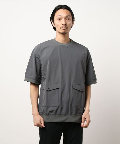 COTORICA（コトリカ）の「ミリタリーポケット4WAYナイロンプルオーバー（シャツ/ブラウス・メンズ・ブラック/オリーブ/グレー・MEDIUM/LARGE）」の13枚目の写真