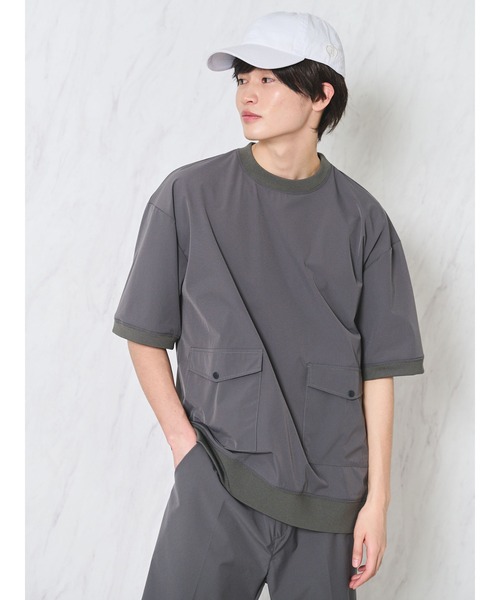 COTORICA（コトリカ）の「ミリタリーポケット4WAYナイロンプルオーバー（シャツ/ブラウス・メンズ・ブラック/オリーブ/グレー・MEDIUM/LARGE）」の6枚目の写真