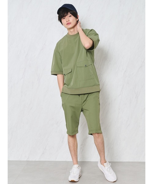 COTORICA（コトリカ）の「ミリタリーポケット4WAYナイロンプルオーバー（シャツ/ブラウス・メンズ・ブラック/オリーブ/グレー・MEDIUM/LARGE）」の11枚目の写真