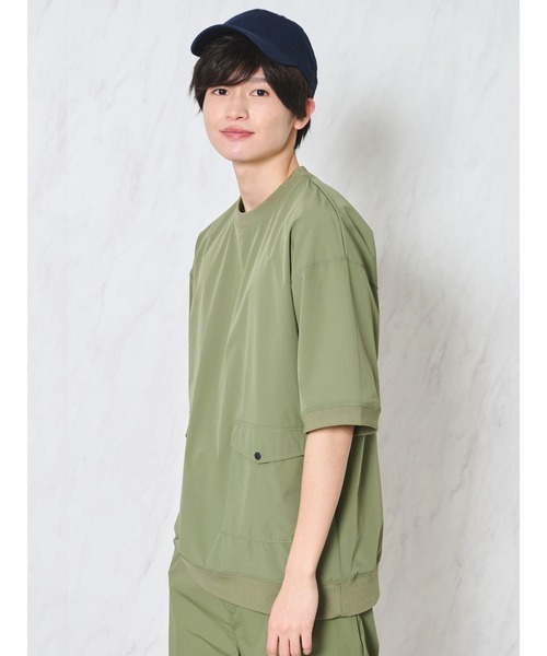 COTORICA（コトリカ）の「ミリタリーポケット4WAYナイロンプルオーバー（シャツ/ブラウス・メンズ・ブラック/オリーブ/グレー・MEDIUM/LARGE）」の9枚目の写真