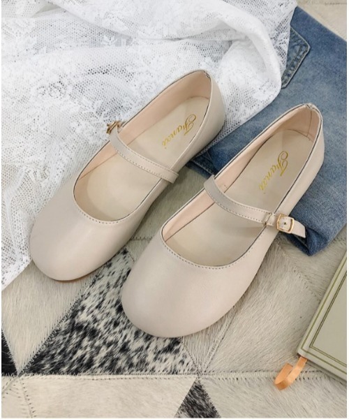 LAC-VERT（ラック・ヴェール）の「レトロストラップシューズ（パンプス・レディース・ブラック/ブラウン/アイボリー・S/M/L）」の11枚目の写真