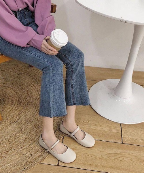 LAC-VERT（ラック・ヴェール）の「レトロストラップシューズ（パンプス・レディース・ブラック/ブラウン/アイボリー・S/M/L）」の21枚目の写真