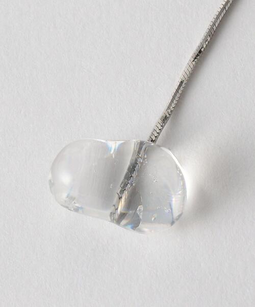 Iria Ashimine（イリアアシミネ）の「＜iria ashimine＞クリアロングチェーンピアス（ピアス（両耳用）・レディース・その他1・FREE）」の5枚目の写真