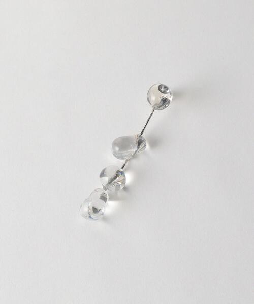 Iria Ashimine（イリアアシミネ）の「＜iria ashimine＞クリアロングチェーンピアス（ピアス（両耳用）・レディース・その他1・FREE）」の7枚目の写真