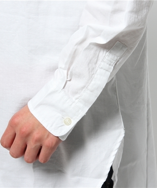 WEGO（ウィゴー）の「WEGO/ビエラロングシャツ（シャツ/ブラウス・メンズ・ホワイト/ブラック/ネイビー・LARGE/MEDIUM）」の10枚目の写真