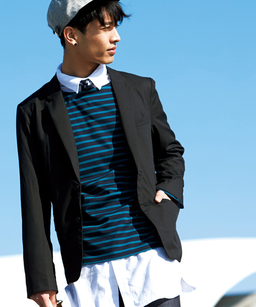 WEGO（ウィゴー）の「WEGO/ビエラロングシャツ（シャツ/ブラウス・メンズ・ホワイト/ブラック/ネイビー・LARGE/MEDIUM）」の16枚目の写真