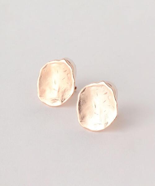 【別注】＜Preek＞×＜BEAUTY&YOUTH ＞コインイヤリング/SILVER 925 PINKGOLD PLATED Ψ ◆