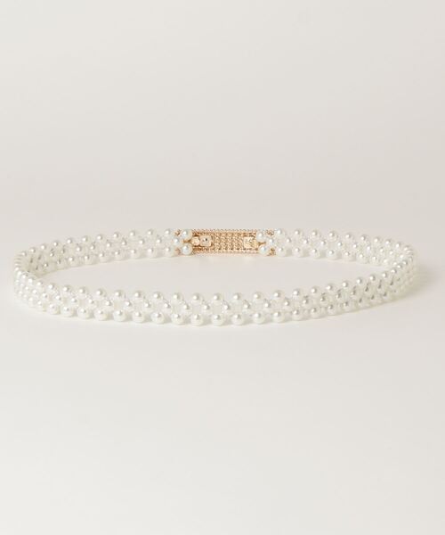 Dita(ディータ)の「ゆかた姿を引き立てる。パール飾り紐(和装小物・レディース・シルバー/ゴールド・FREE)」の9枚目の写真