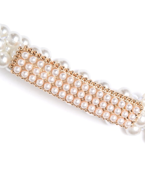 Dita(ディータ)の「ゆかた姿を引き立てる。パール飾り紐(和装小物・レディース・シルバー/ゴールド・FREE)」の10枚目の写真