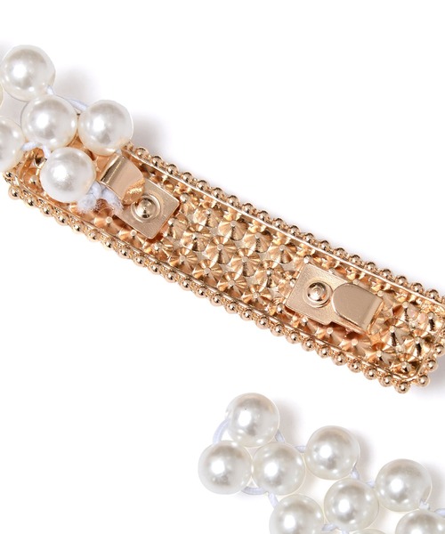 Dita(ディータ)の「ゆかた姿を引き立てる。パール飾り紐(和装小物・レディース・シルバー/ゴールド・FREE)」の5枚目の写真