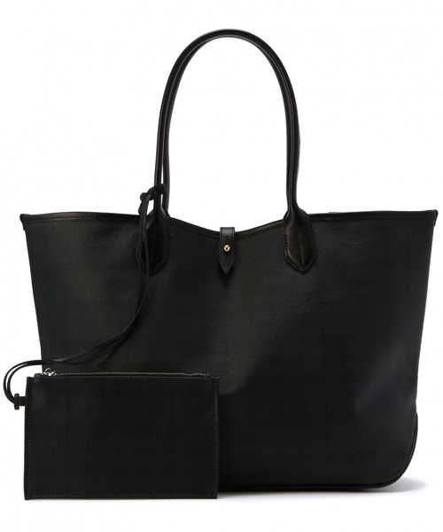 BEAUTY&YOUTH UNITED ARROWS（ビューティーアンドユースユナイテッドアローズ）の「BY コーティング トート ブラックウォッチ バッグ ◆（トートバッグ・メンズ・その他1・フリー）」の3枚目の写真