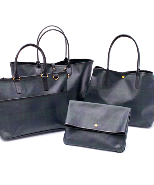 BEAUTY&YOUTH UNITED ARROWS（ビューティーアンドユースユナイテッドアローズ）の「BY コーティング トート ブラックウォッチ バッグ ◆（トートバッグ・メンズ・その他1・フリー）」の5枚目の写真