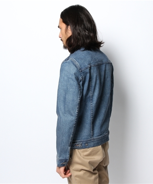 NANO universe(ナノユニバース)の「A.P.C(アーペーセー)/ NewBlousonJeanStretch(デニムジャケット・メンズ・ブルー・SMALL/XX-SMALL/X-SMALL/MEDIUM)」の3枚目の写真