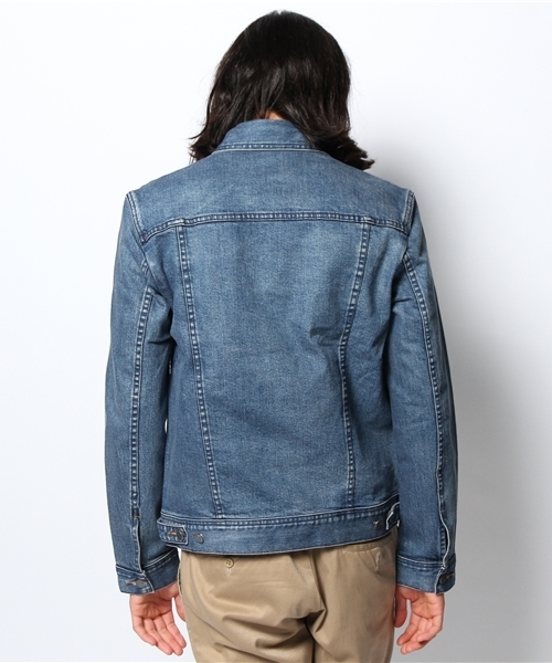 NANO universe(ナノユニバース)の「A.P.C(アーペーセー)/ NewBlousonJeanStretch(デニムジャケット・メンズ・ブルー・SMALL/XX-SMALL/X-SMALL/MEDIUM)」の4枚目の写真