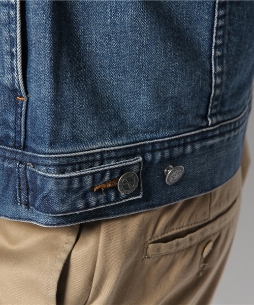 NANO universe(ナノユニバース)の「A.P.C(アーペーセー)/ NewBlousonJeanStretch(デニムジャケット・メンズ・ブルー・SMALL/XX-SMALL/X-SMALL/MEDIUM)」の9枚目の写真