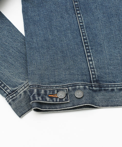NANO universe(ナノユニバース)の「A.P.C(アーペーセー)/ NewBlousonJeanStretch(デニムジャケット・メンズ・ブルー・SMALL/XX-SMALL/X-SMALL/MEDIUM)」の18枚目の写真