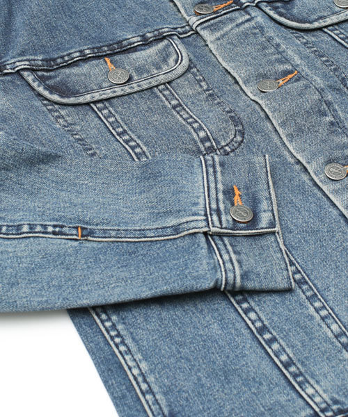 NANO universe(ナノユニバース)の「A.P.C(アーペーセー)/ NewBlousonJeanStretch(デニムジャケット・メンズ・ブルー・SMALL/XX-SMALL/X-SMALL/MEDIUM)」の21枚目の写真
