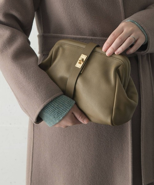 URBAN RESEARCH ROSSO WOMEN（アーバンリサーチ　ロッソ）の「ORSETTO　TELAIO 2WAYクラッチバッグ（クラッチバッグ・レディース・カーキ・-）」の2枚目の写真