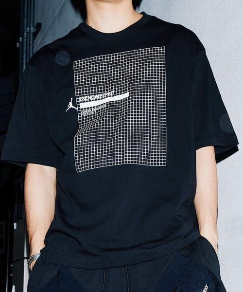 JORDAN BRAND(ジョーダンブランド)の「JORDAN BRAND AS M J 23ENG SS CREW / ジョーダン ブランド ジョーダン 23ENG S/S クルー / NIKE 【SP】(Tシャツ/カットソー・メンズ・ブラック・S/M/L/XL)」の2枚目の写真