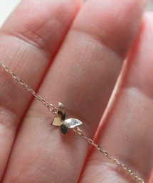 キュイキュイ　ゴールド バタフライ ブレスレット K10YG cui-cui（キュイキュイ）の「ゴールド バタフライ ブレスレット
