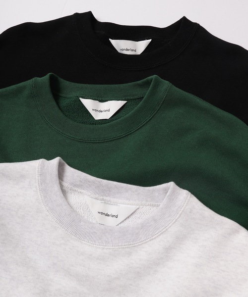 wonderland（ワンダーランド）の「SWEAT（スウェット・メンズ・グリーン/アッシュグレー/ブラック・2/0/1）」の6枚目の写真