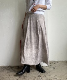 CAPRICIEUX LE'MAGE | モザイクピーチタッチフレアスカート(スカート)