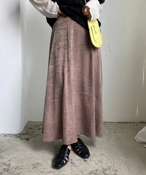 CAPRICIEUX LE'MAGE(カプリシューレマージュ)の「モザイクピーチタッチフレアスカート(スカート・レディース・ベージュ/ブラウン/アイボリー・FREE)」の21枚目の写真