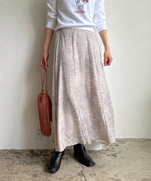 CAPRICIEUX LE'MAGE(カプリシューレマージュ)の「モザイクピーチタッチフレアスカート(スカート・レディース・ベージュ/ブラウン/アイボリー・FREE)」の19枚目の写真