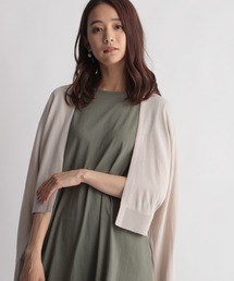 Andemiu | 【UVイージーケア】キナガシショートカーディガン215526(カーディガン/ボレロ)