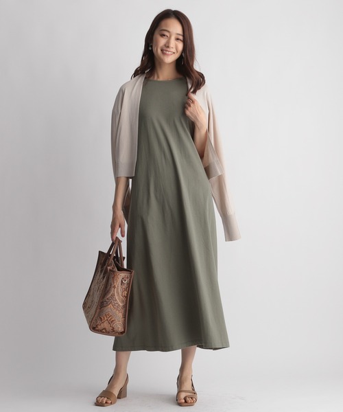 Andemiu（アンデミュウ）の「【UVイージーケア】キナガシショートカーディガン215526（カーディガン/ボレロ・レディース・ブラック/ライトグレー/モカ・FREE）」の7枚目の写真