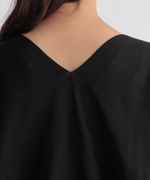 Andemiu（アンデミュウ）の「【UVイージーケア】キナガシショートカーディガン215526（カーディガン/ボレロ・レディース・ブラック/ライトグレー/モカ・FREE）」の13枚目の写真