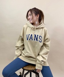 VANS/バンズ ビッグシルエット カレッジロゴパーカー 121K1030800