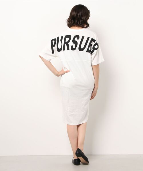 SILVER BULLET（シルバーバレット）の「『BANANA TRIP/バナナトリップ』PURSUER 切り替えドルマンワンピース【b】（ワンピース・レディース・ホワイト/ブラック/カーキ・M/L）」の5枚目の写真