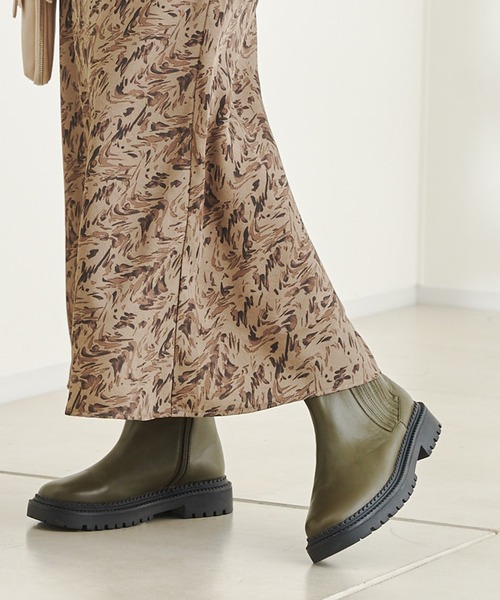 DouDou（ドゥドゥ）の「【新色追加】サイドゴアブーツ（ブーツ・レディース・ブラック/カーキ/ベージュ・M/L）」の17枚目の写真